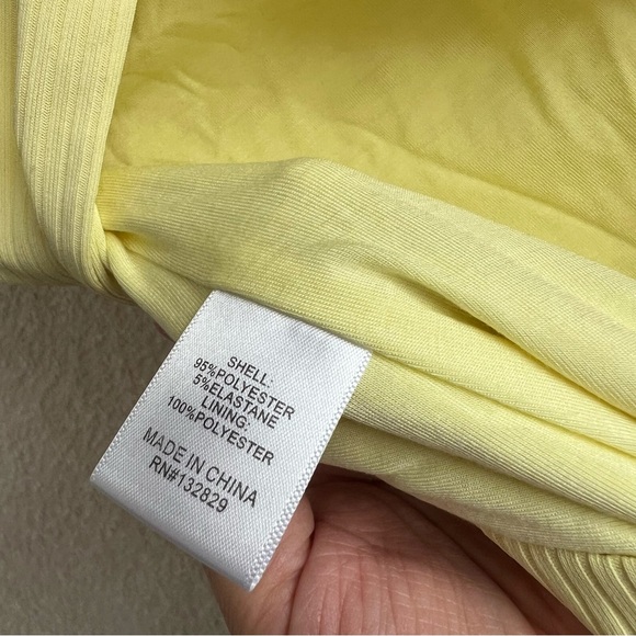 Privacy Please Revolve Women’s Bekka Canary Yellow Bodysuit Size Small‎ - Picture 15 of 16